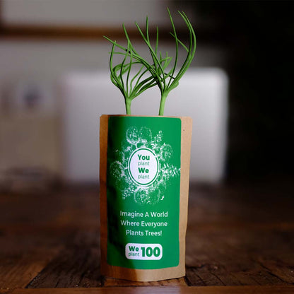 You Plant We Plant Tree Pouch, We Plant 100 More Trees
